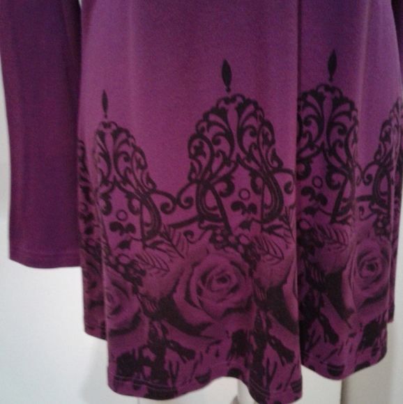 🌺 Nearly New Gaharu Tunic Top/Shirt/Blouse - Picture 5 of 8